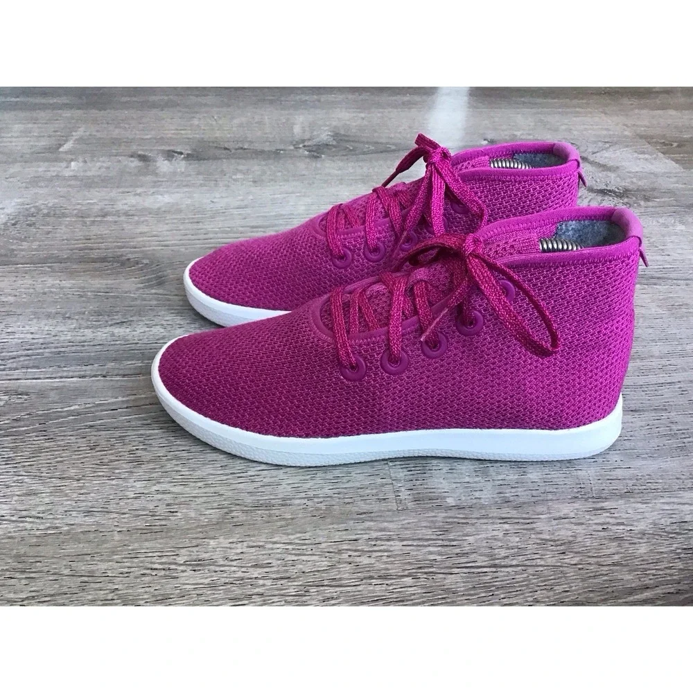 Allbirds TT Tree Toppers Women's Knit High Top Sneakers Size 8M